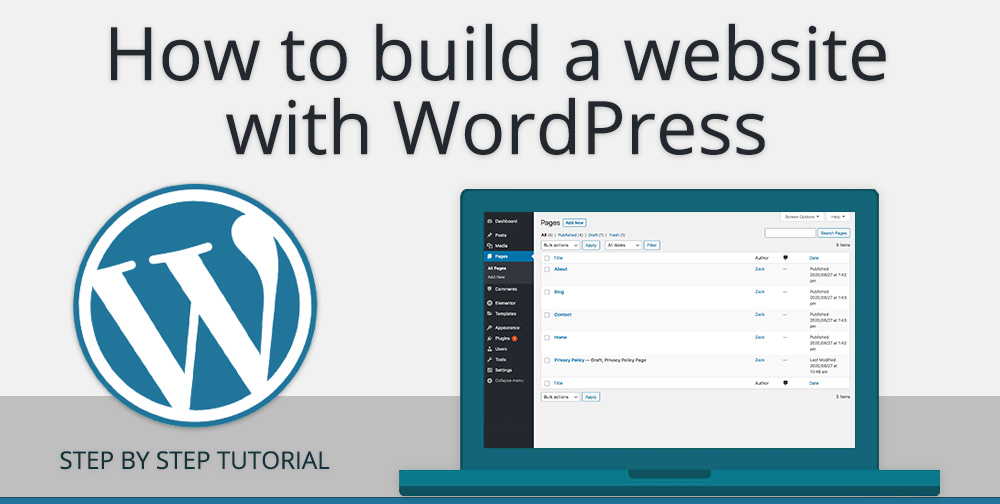 Making a Website with WordPress