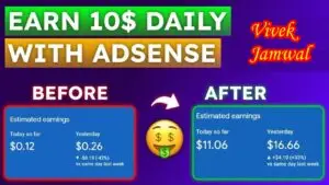 Make$10 Every Day with Google Adsense